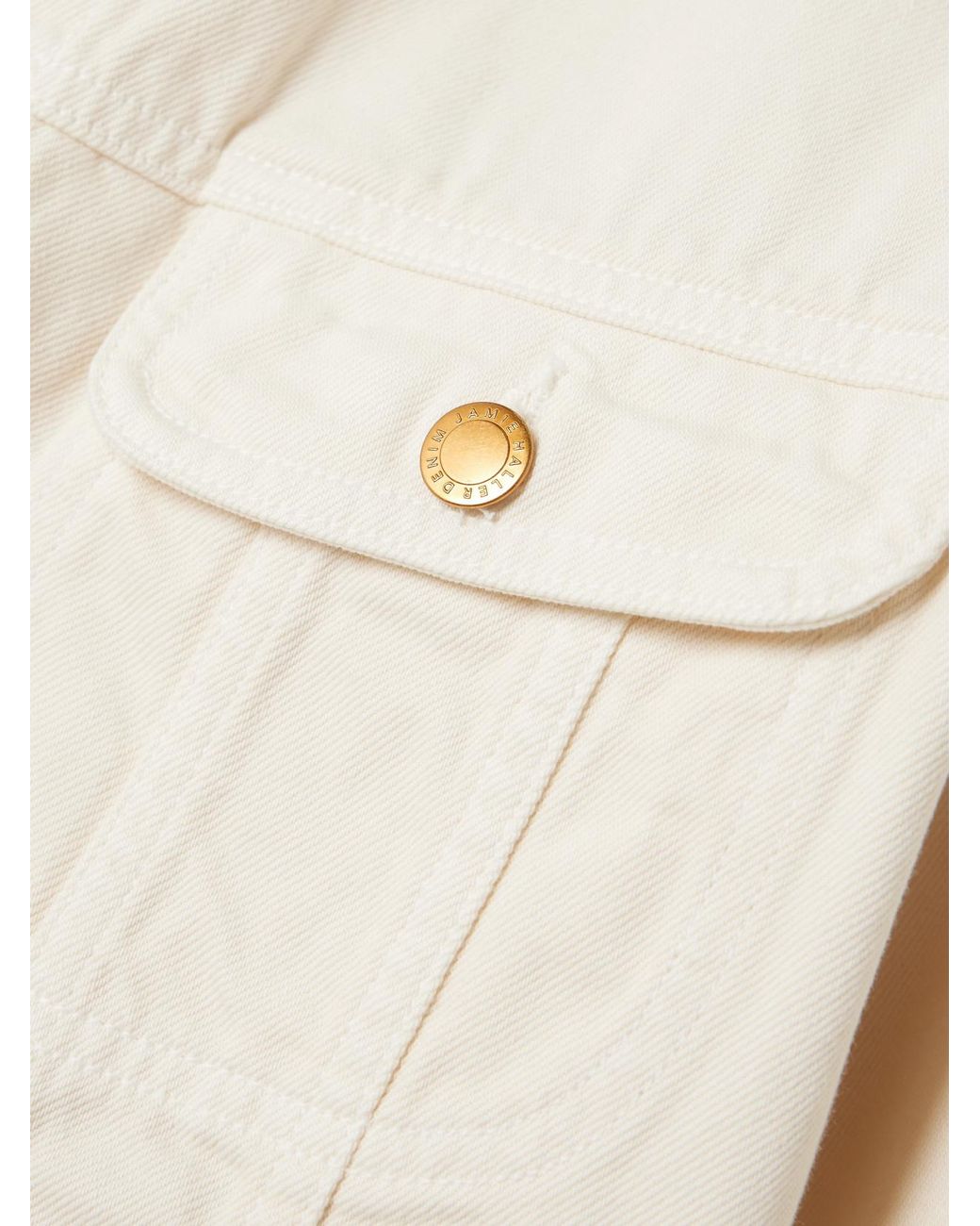 Jamie Haller Natural The Loverboy Denim Jacket