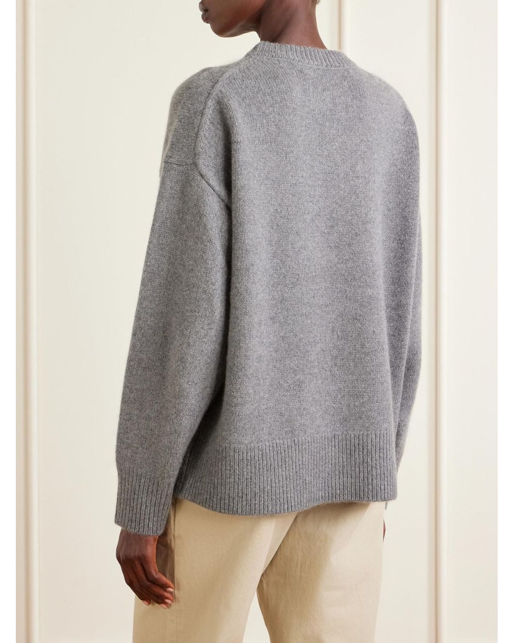 arch4 Gray Susan Cashmere Sweater