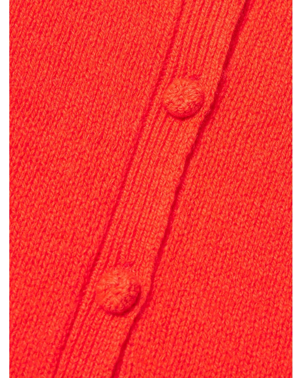 Suzie Kondi Red Kadria Cashmere Cardigan