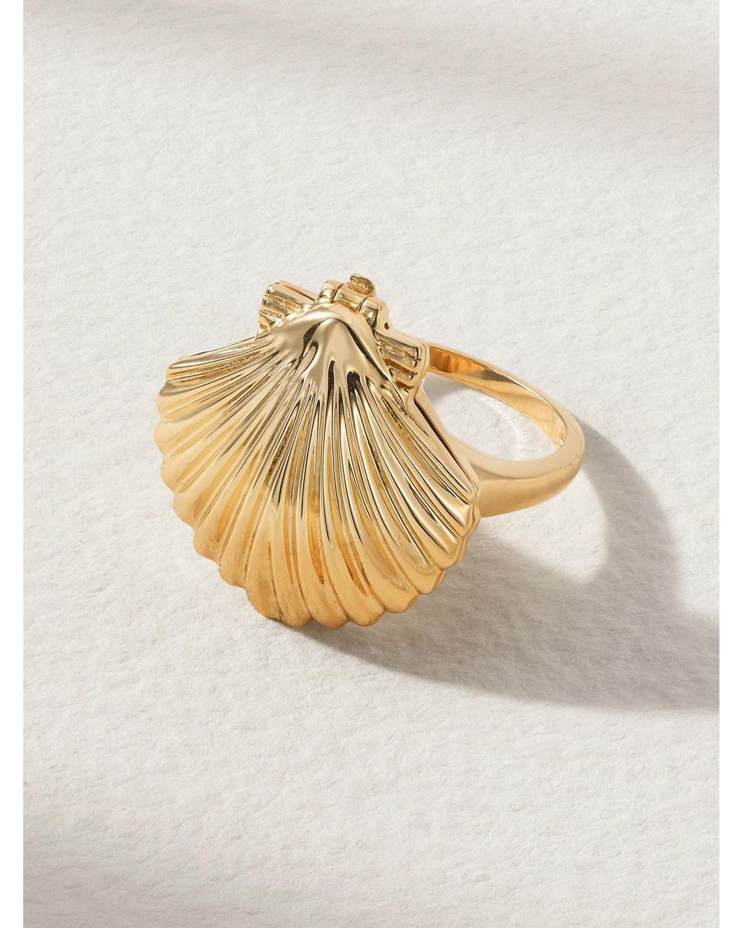 Mateo Natural Lady Venus 14-Karat, Diamond And Pearl Ring