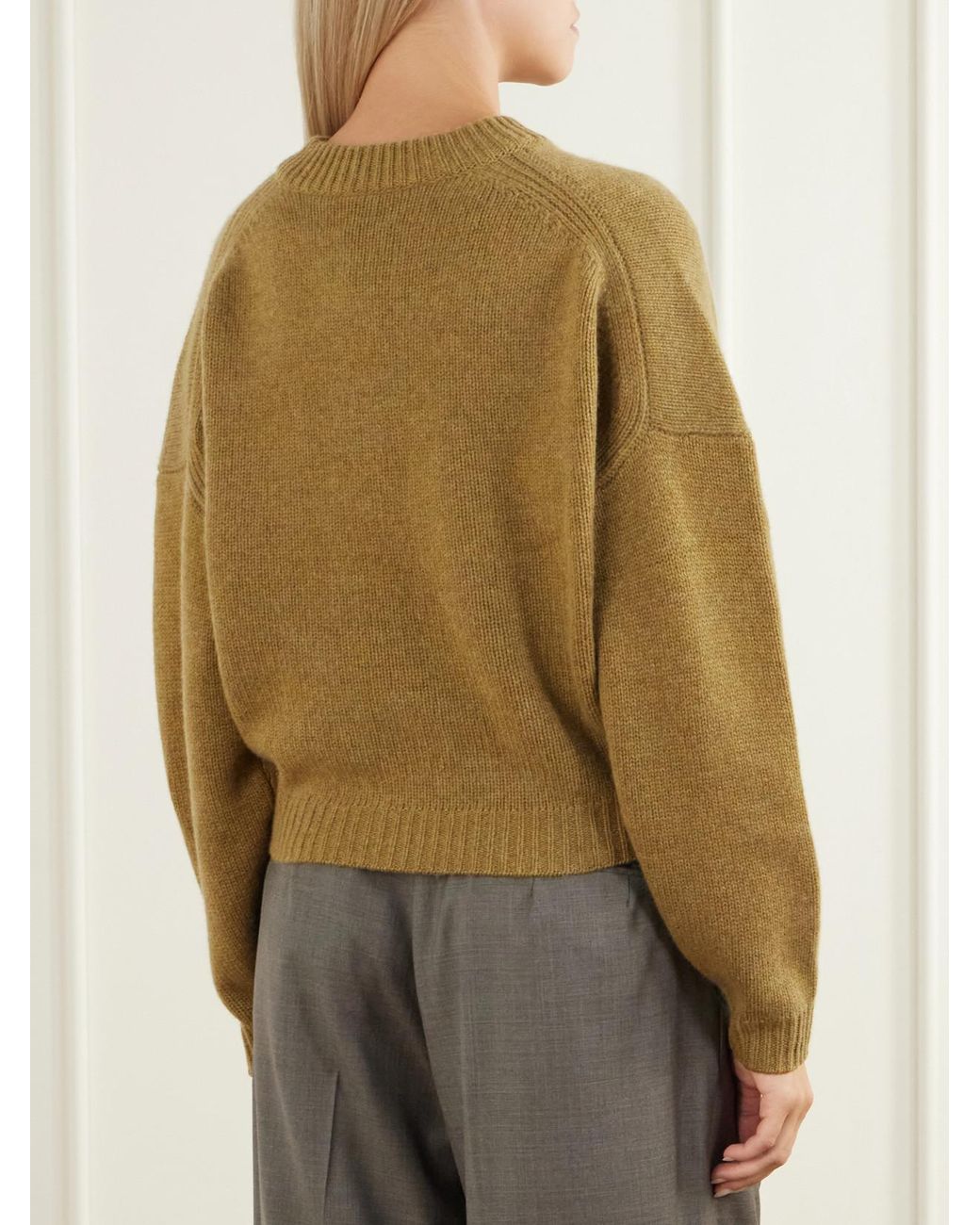 LeKasha Natural Anong Cashmere Sweater