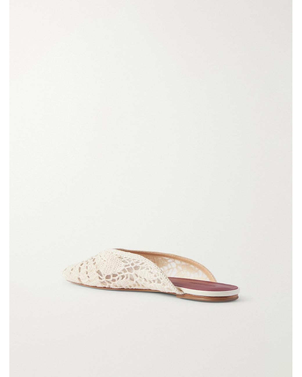 Magda Butrym Natural Crochet Mules