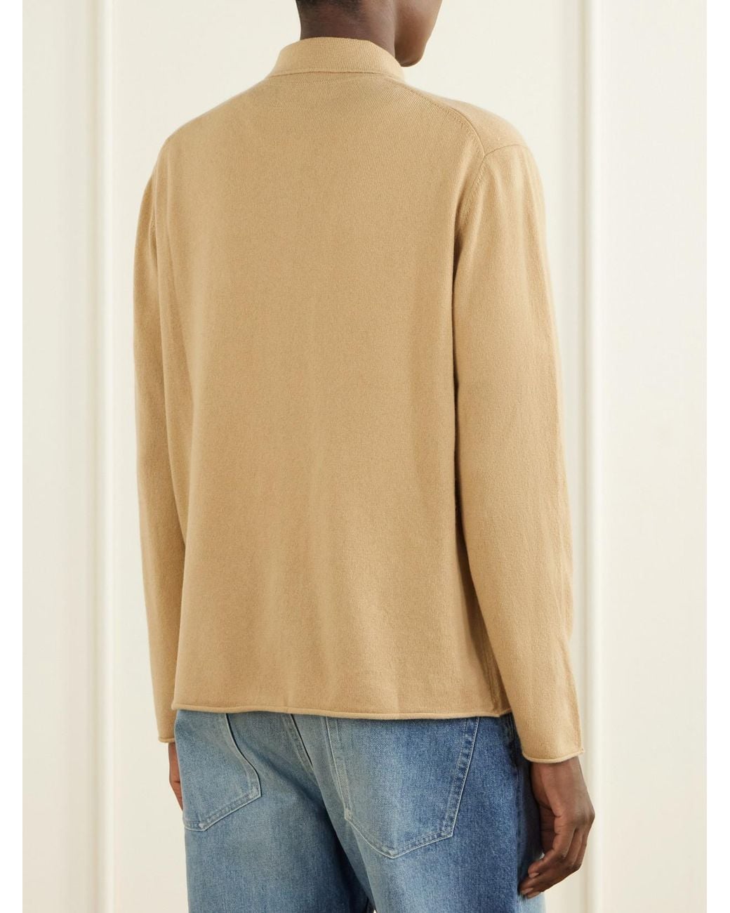 Allude Natural Cashmere Cardigan