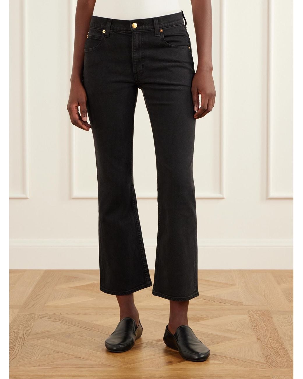 Jamie Haller Blue The Rooney Flared Jeans