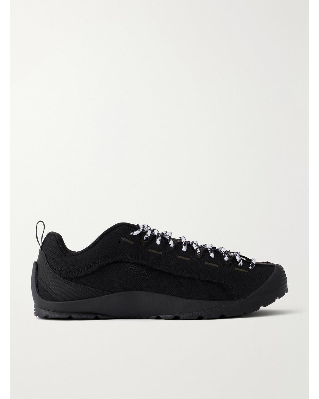SKALL Black Keen Jasper Cotton-Canvas Sneakers