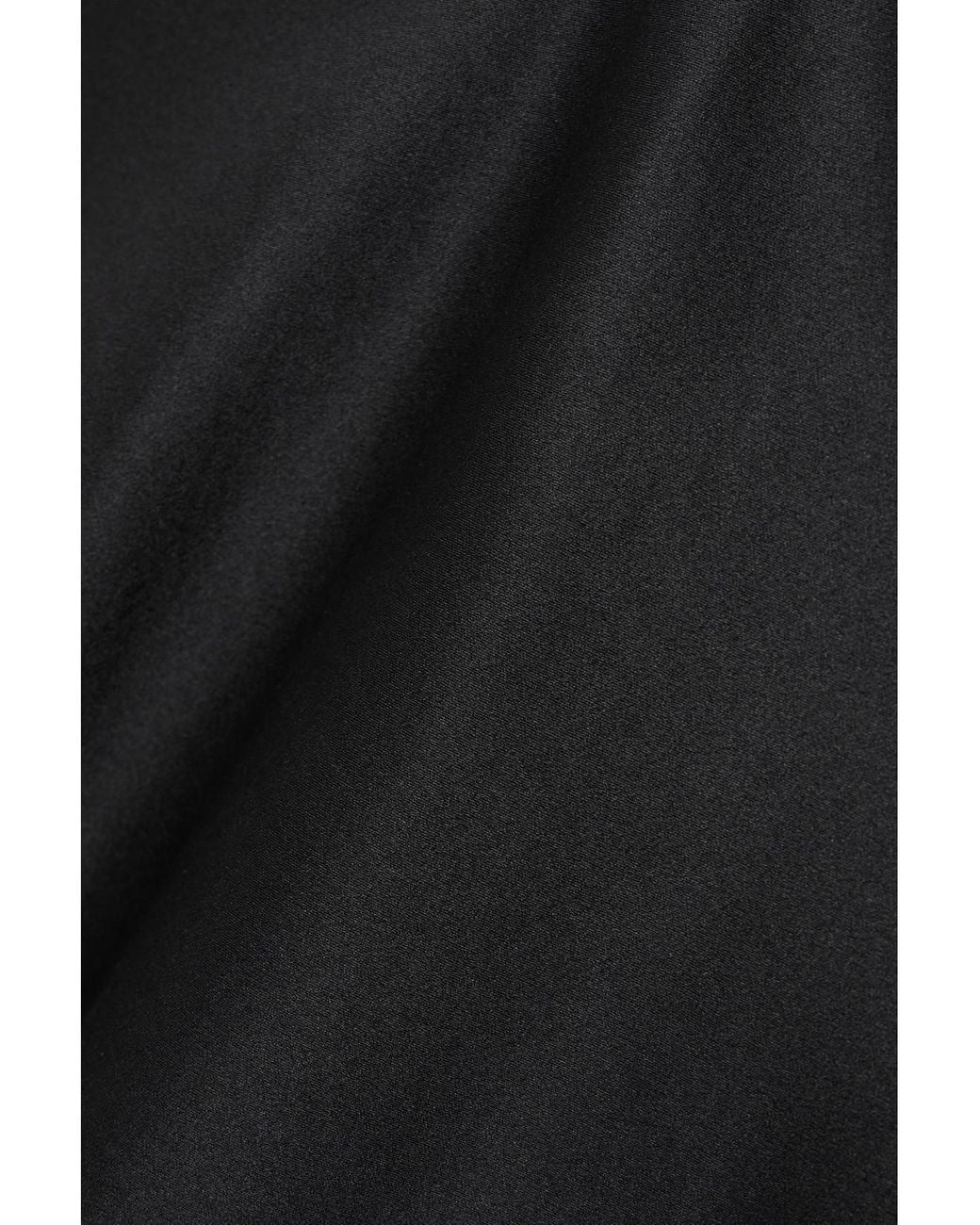 Olivia Von Halle Black Bella Silk-Satin Pajama Set
