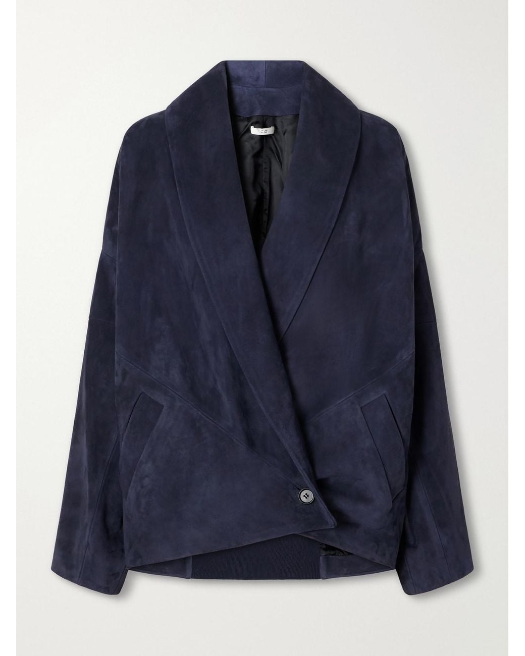 Co. Blue Suede Jacket