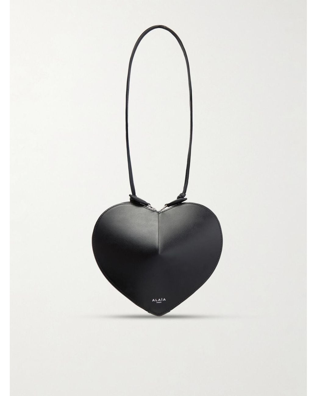 Alaïa White Le Coeur Leather Shoulder Bag