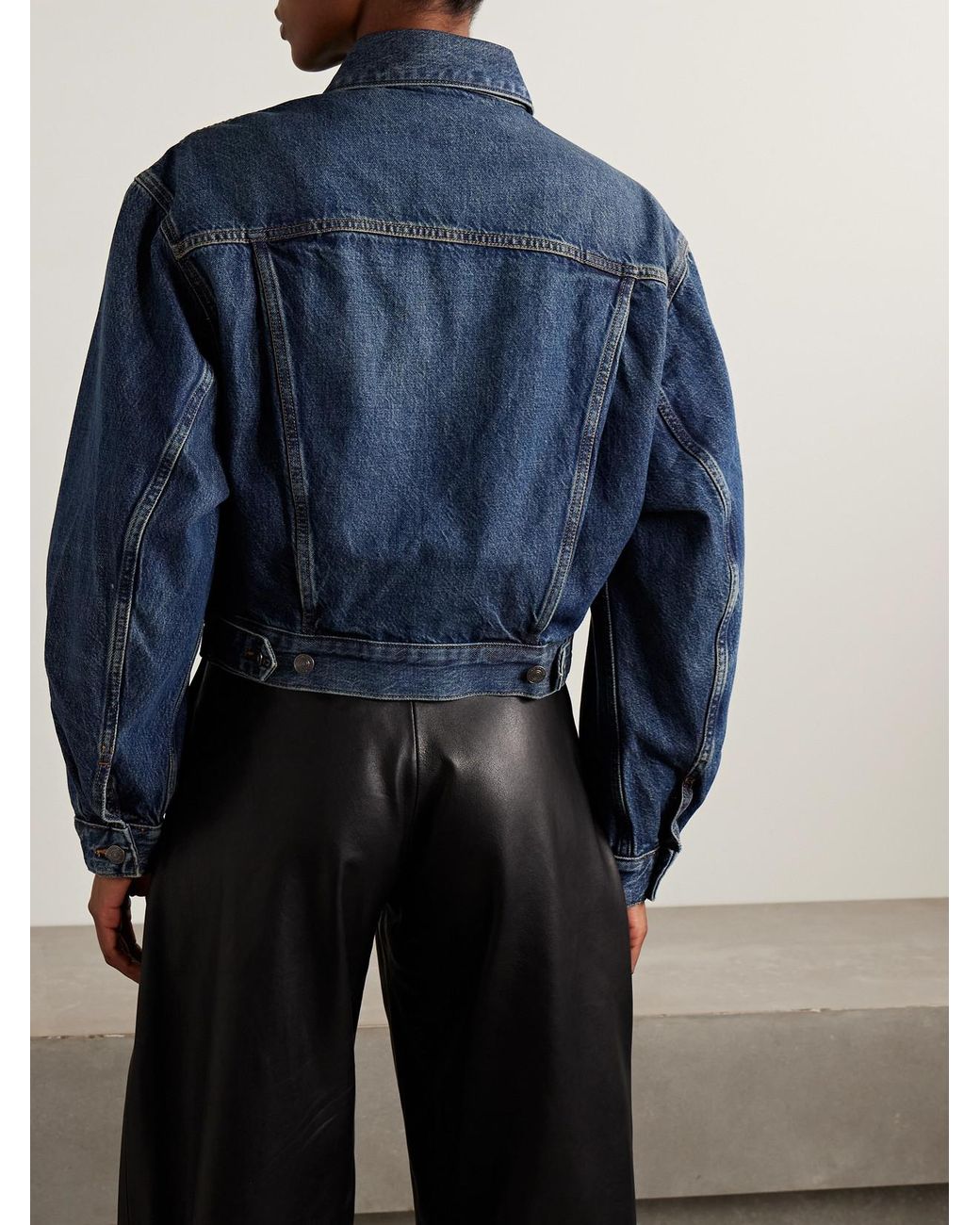 Veste En Jean The Curve FRAME en coloris Blue