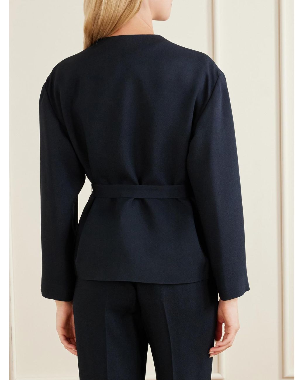 Blazé Milano Blue Dales Crepe Jacket