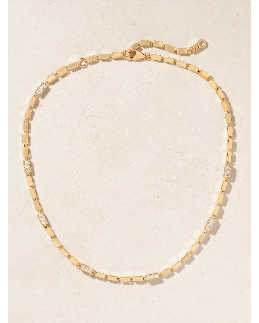 Suzanne Kalan Natural 18-Karat Diamond Necklace