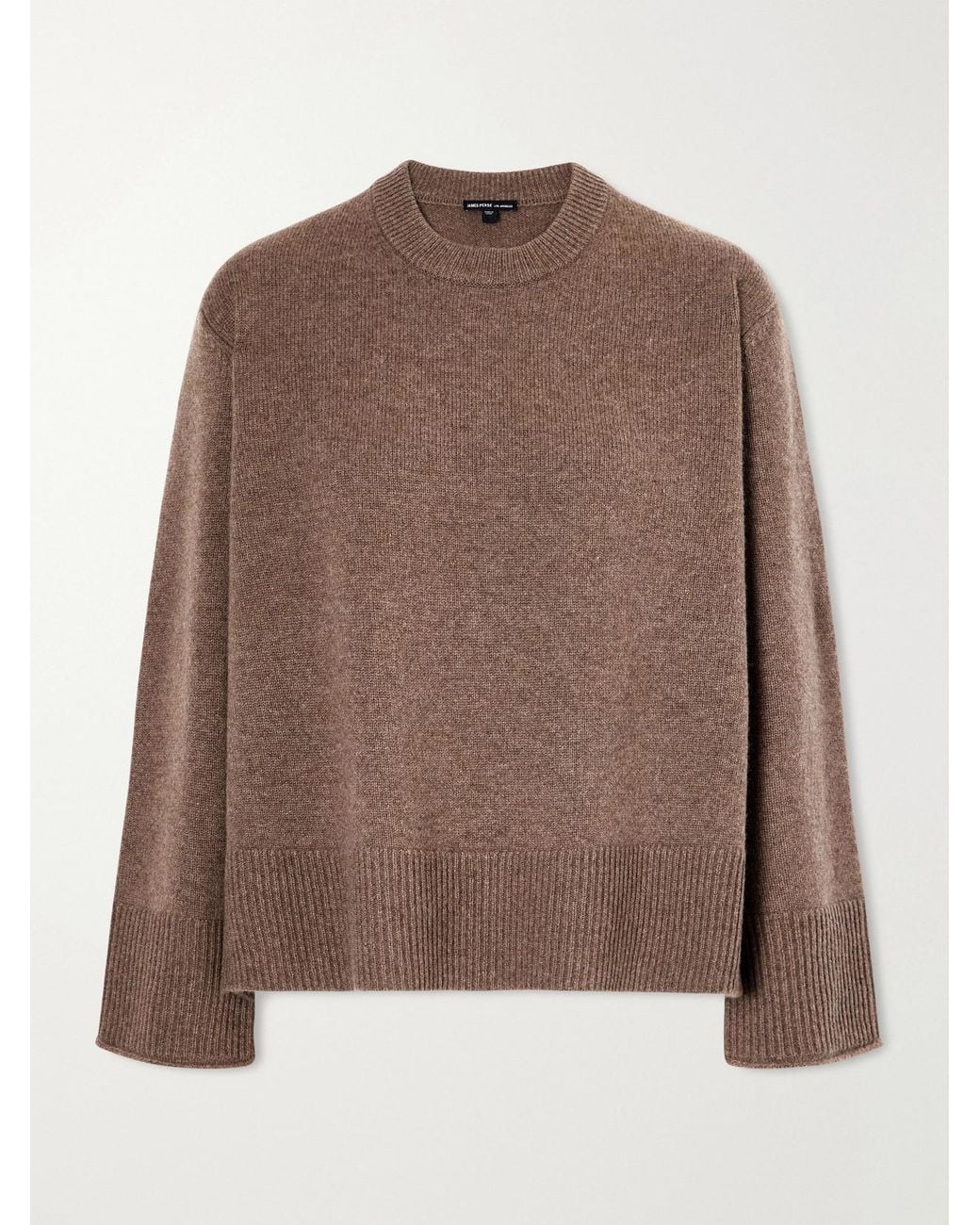 James Perse Brown Cashmere Sweater