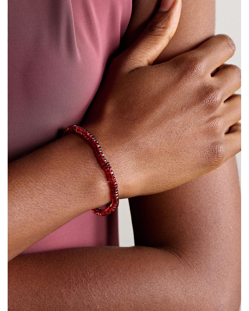 JIA JIA Brown Garnet Bracelet
