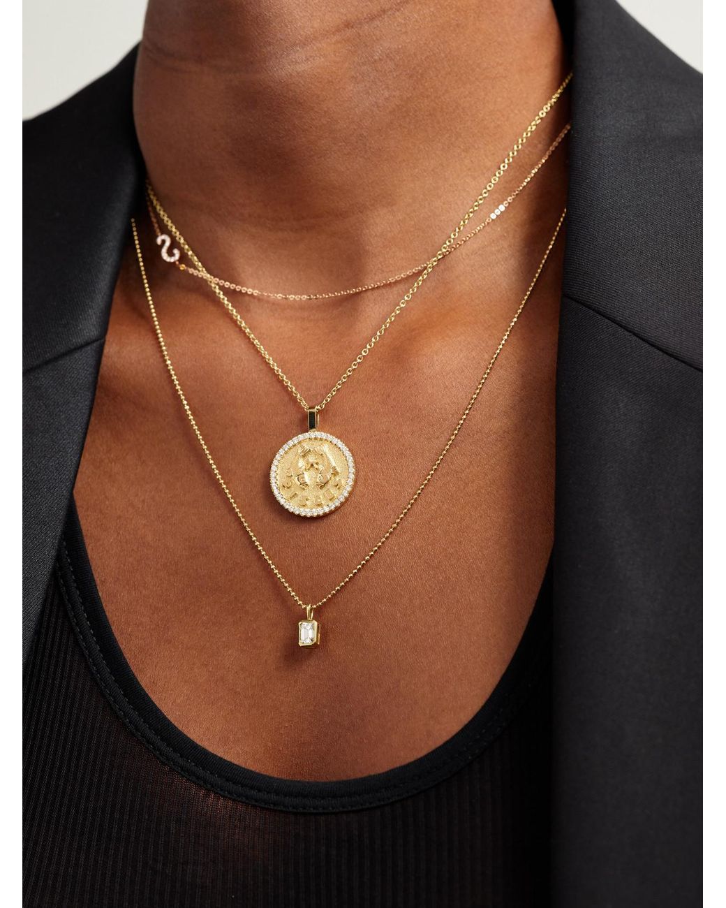 Anita Ko Natural 18-Karat Diamond Necklace