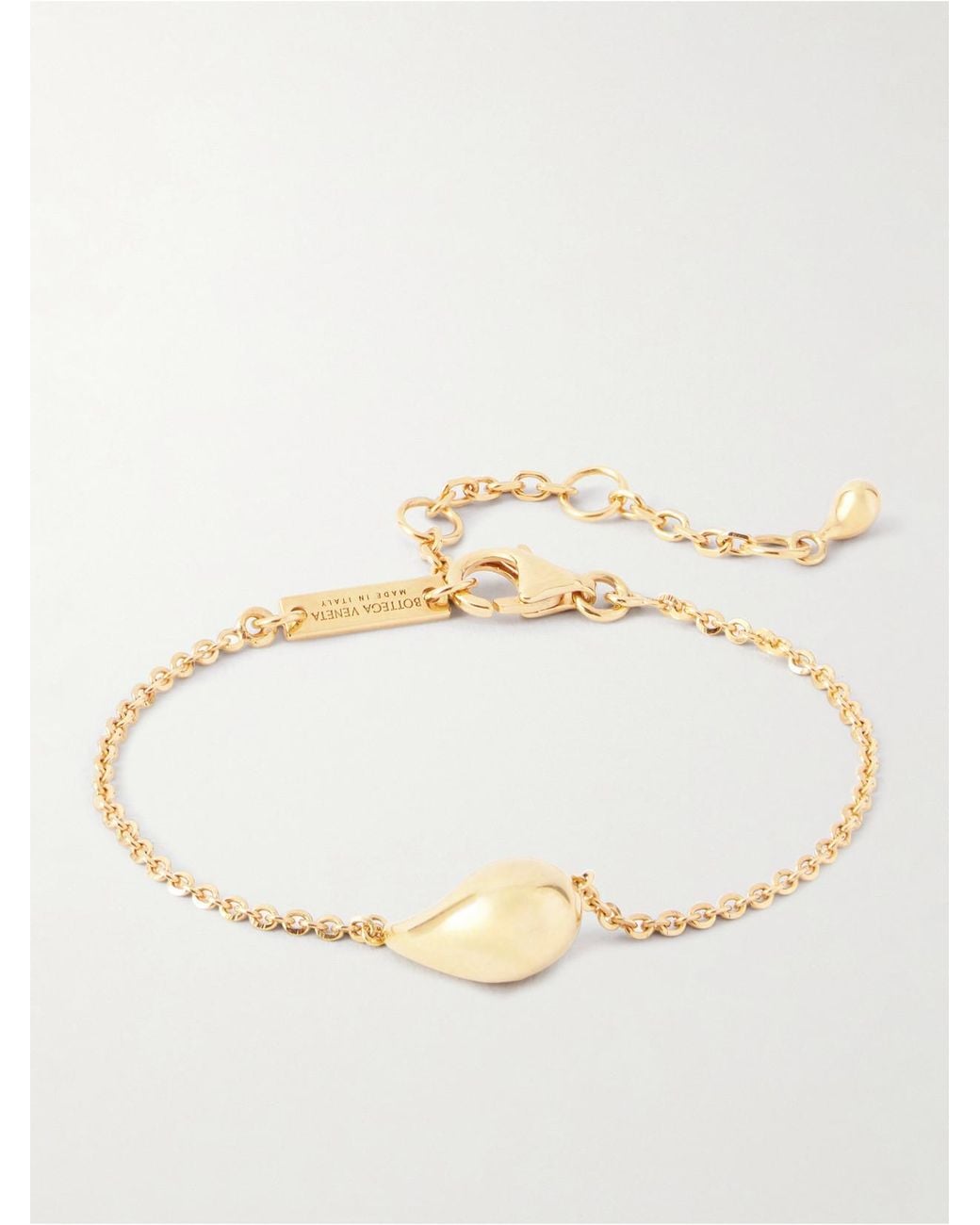Bottega Veneta Natural Plated Bracelet