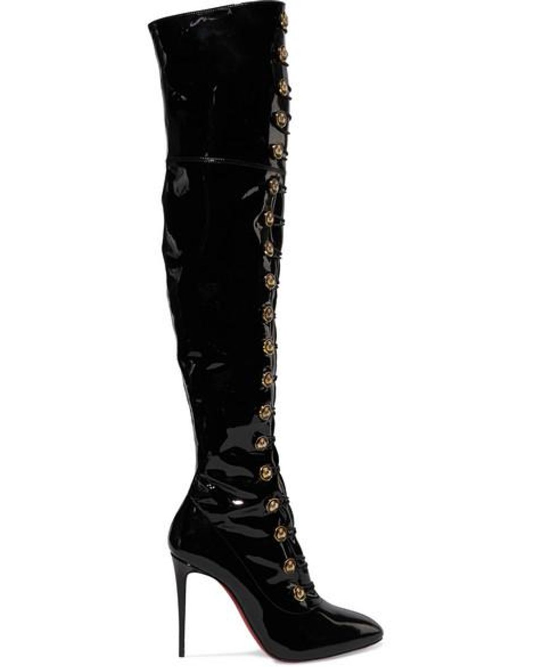 Over the knee boots louboutin deals