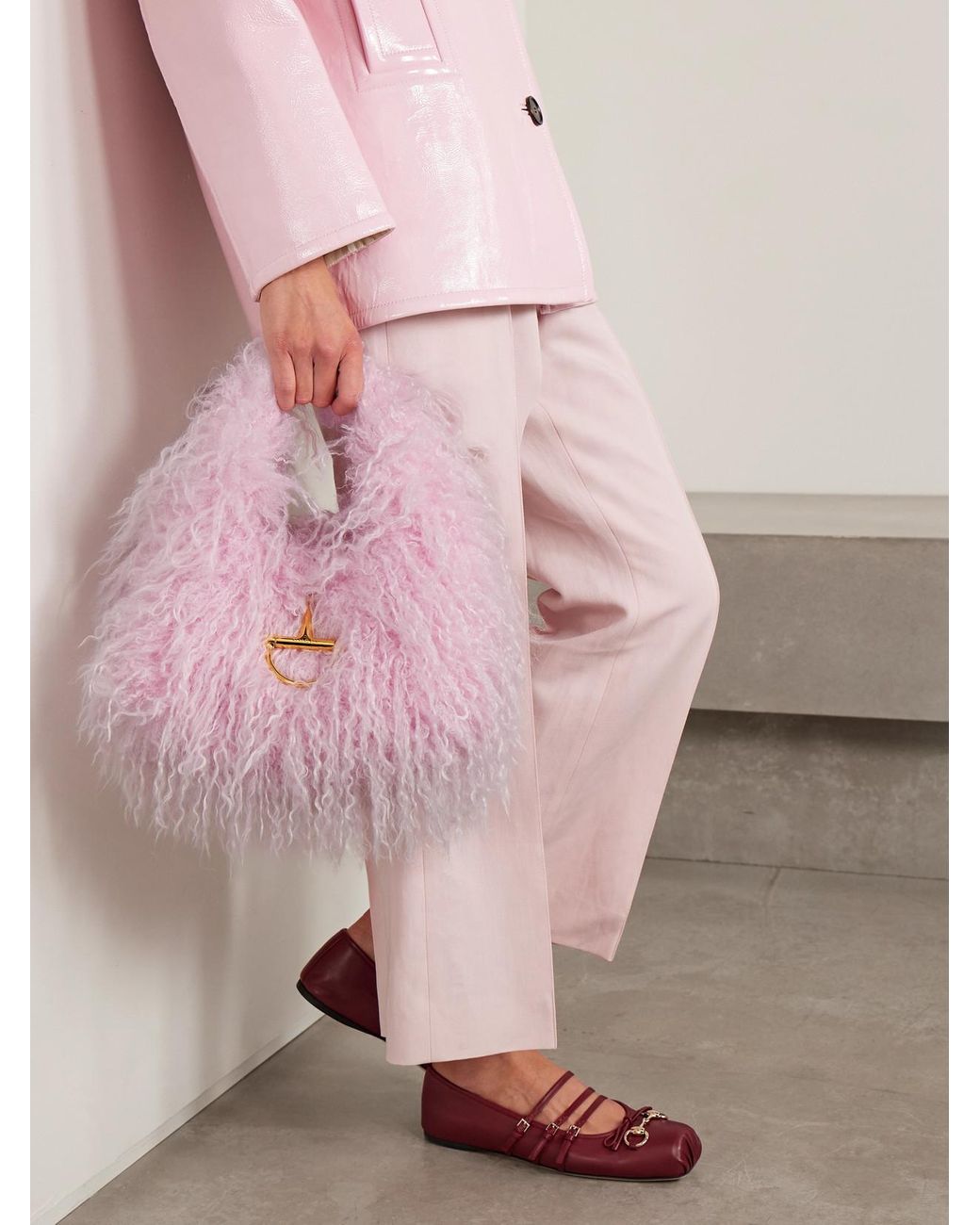 gucci-Pink-Softbit-Shearling-