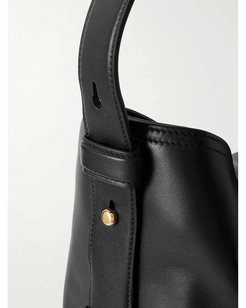Gucci Black Beatrix Maxi Embellished Leather Tote Bag