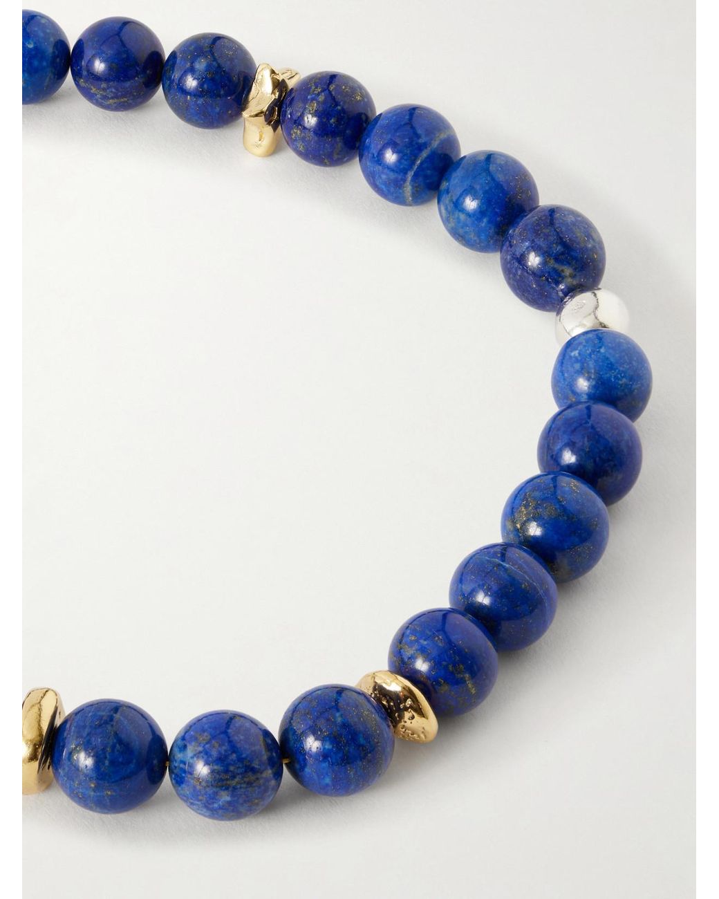 YSSO Blue Helen-Plated Lapis Lazuli Necklace