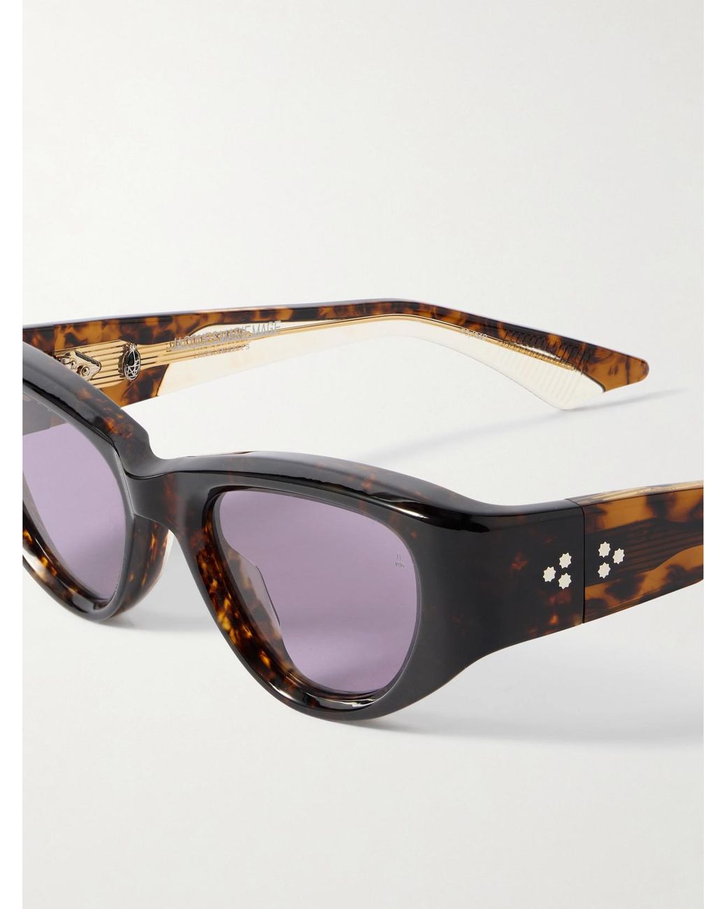 Jacques Marie Mage Multicolor Seymour D-Frame Acetate Sunglasses