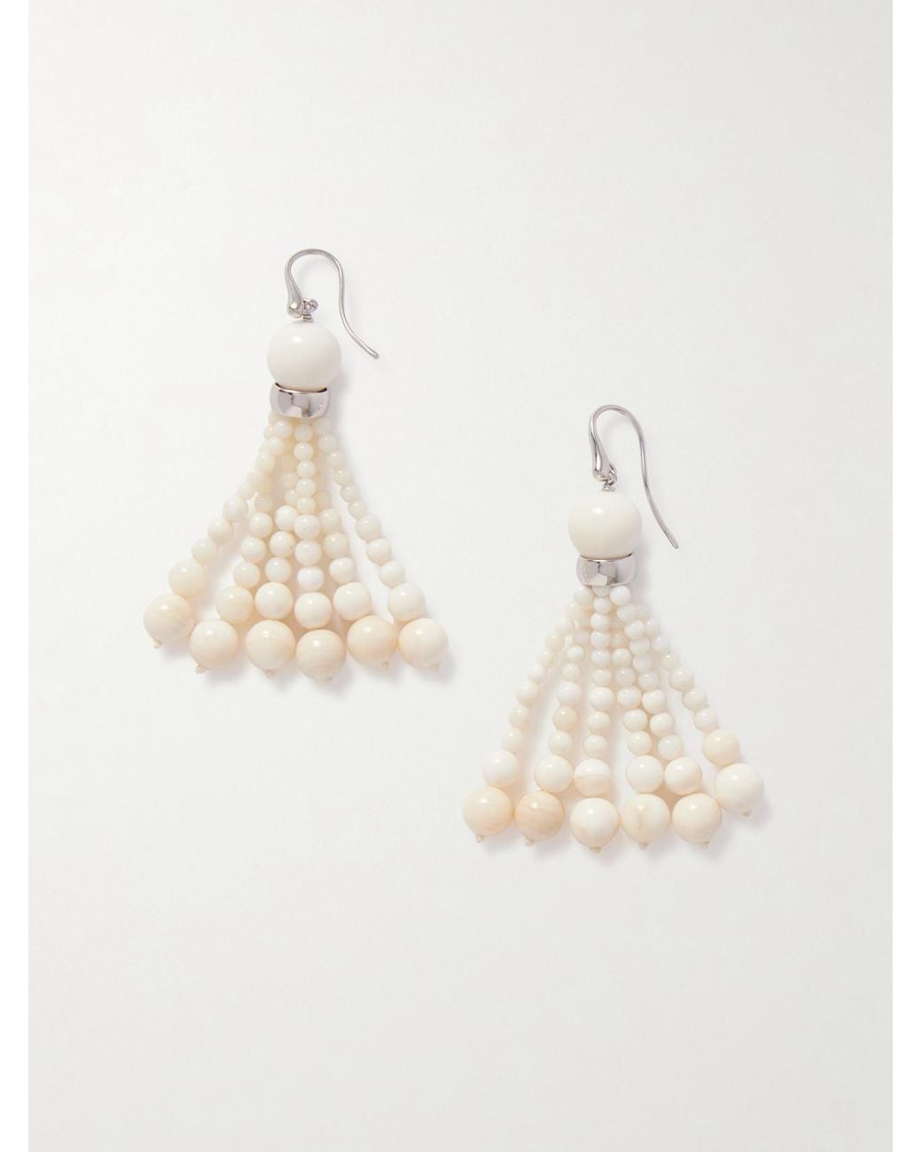 Le Sundial Natural Venice Opera Stone Earrings