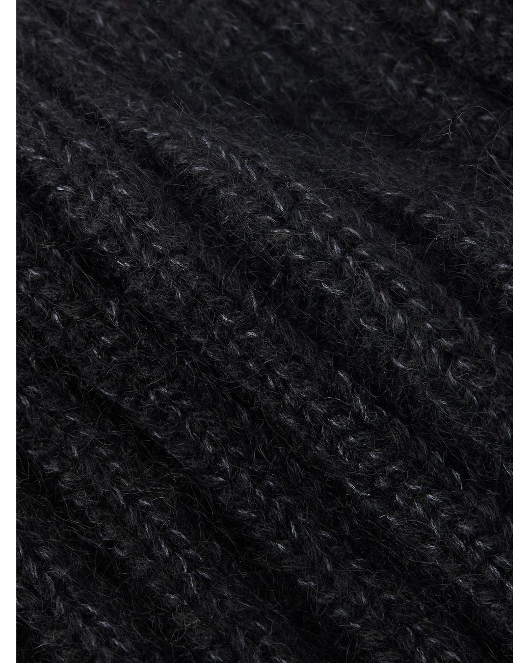 Khaite Black Lake Cashmere, Mohair And Silk-Blend Beanie