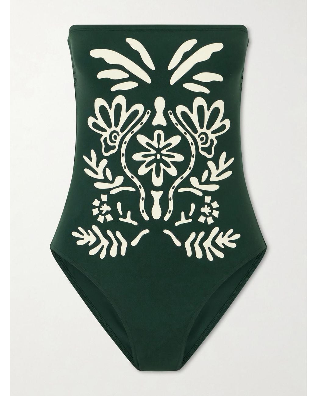 Eres Green Printed Swimsuit