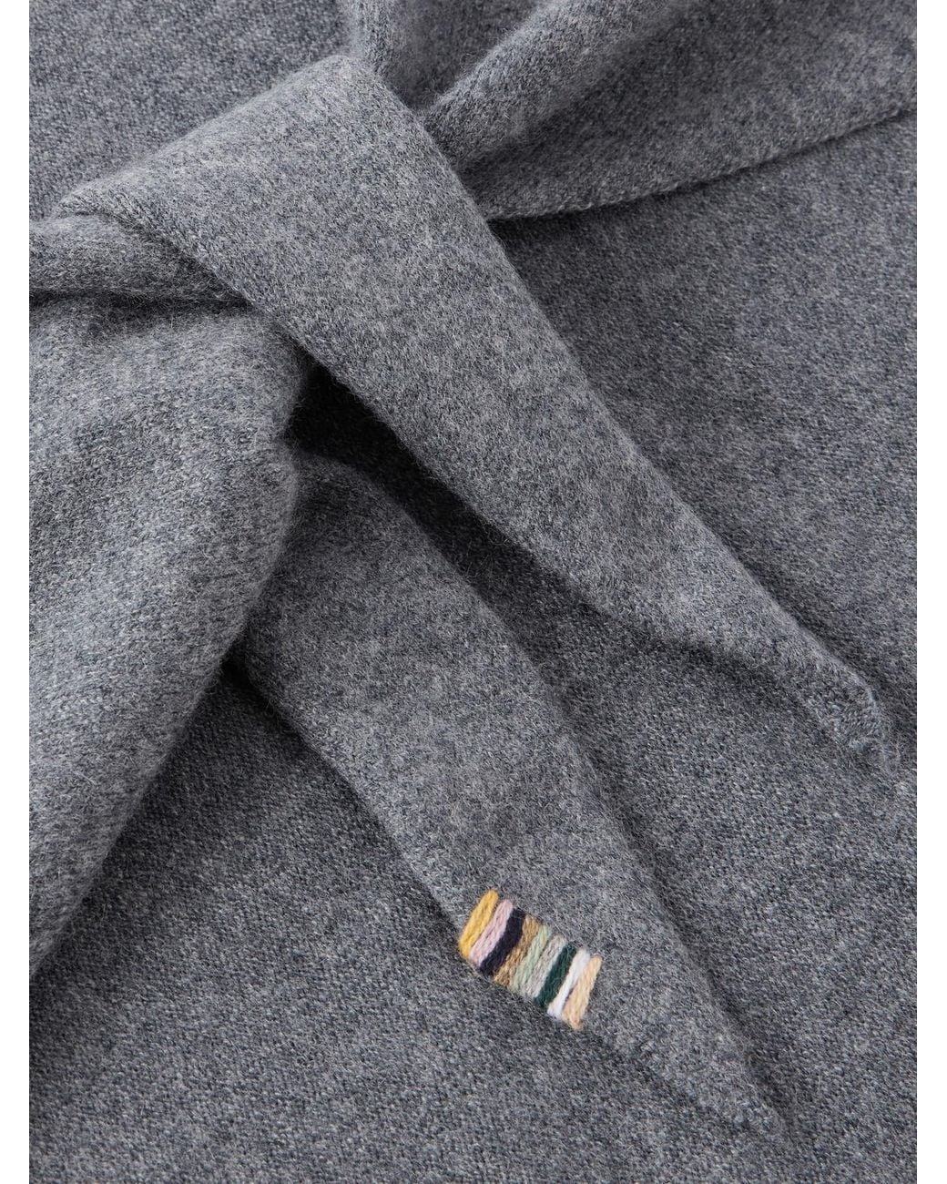 Extreme Cashmere Gray Bandana Cashmere-Blend Scarf