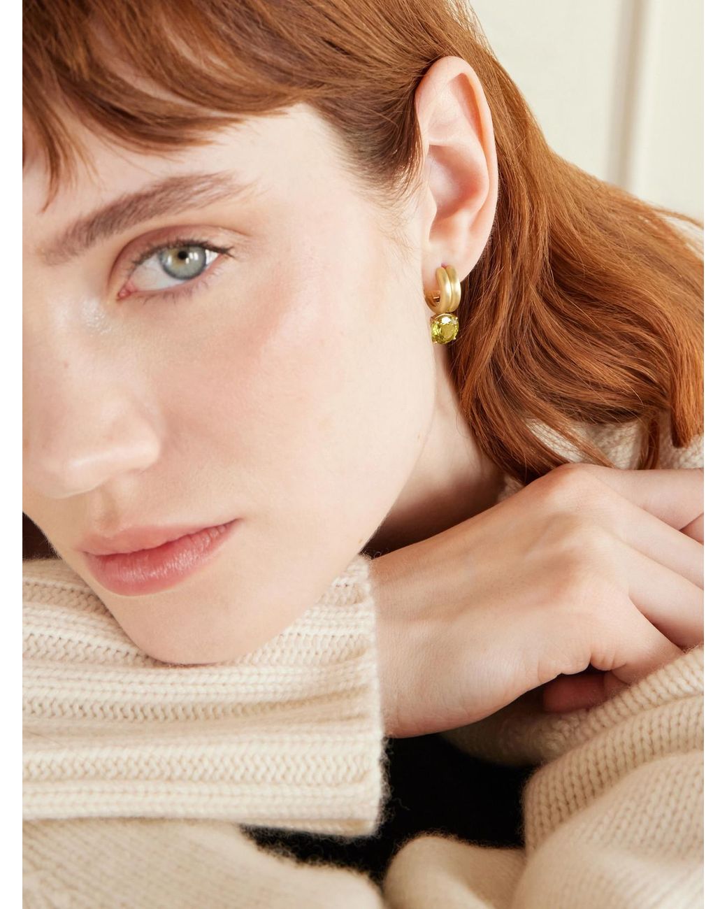 Irene Neuwirth Natural Heroic 18-Karat Tourmaline Earrings