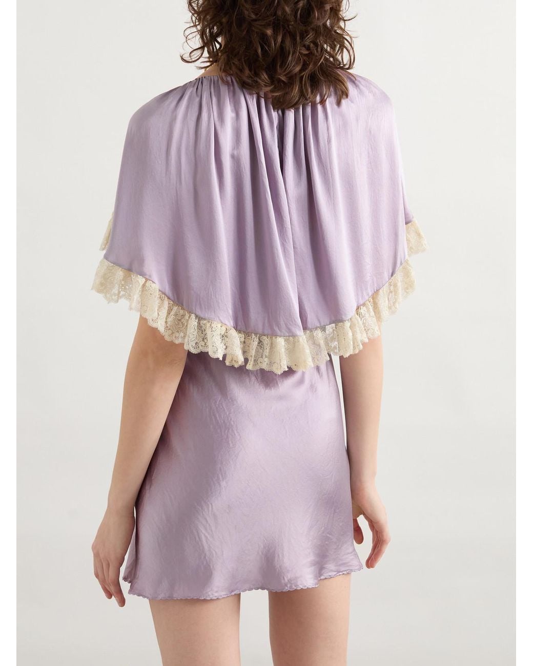 open lace back dress Isobella & Chloe Purple Star Glimmering Tiered Dress at Nordstrom, Size 2T