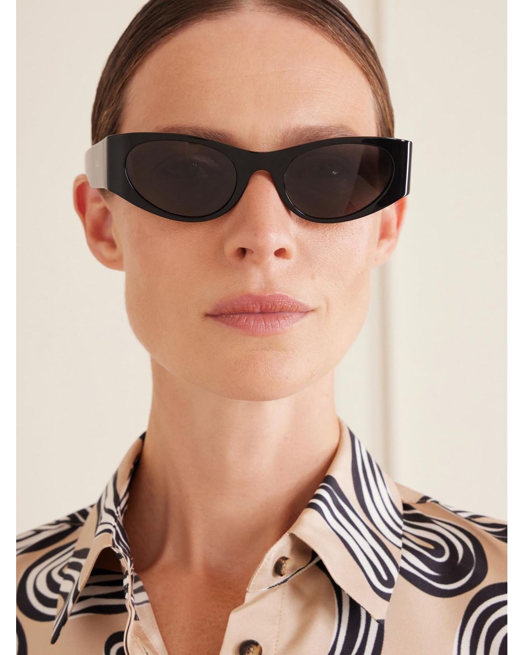 Loewe Gray Paula's Ibiza's Acetate Sunglasses