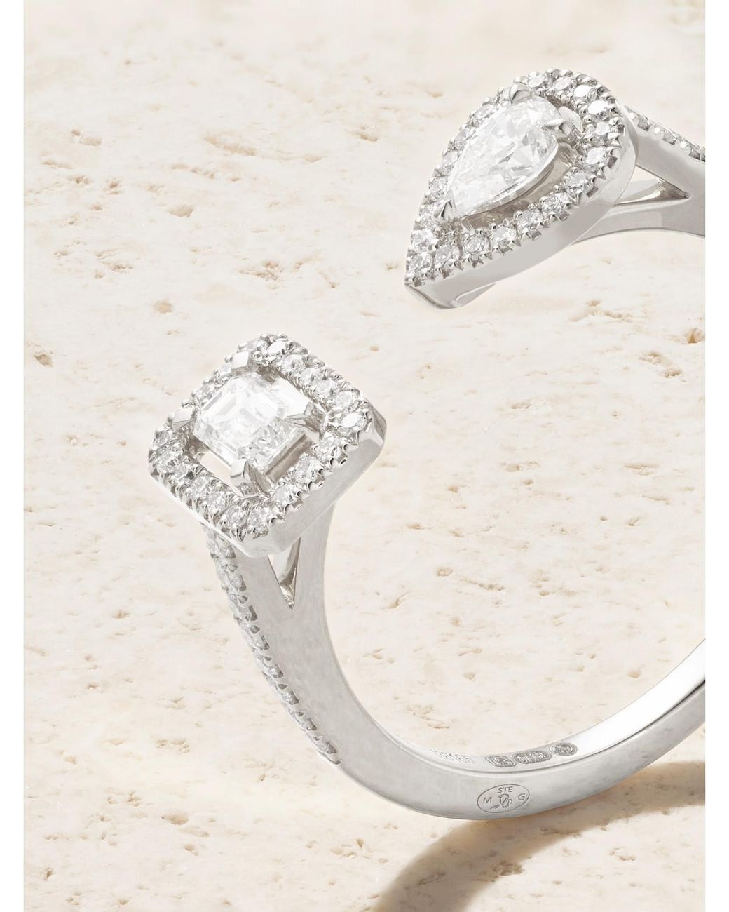Messika Natural My Twin Toi & Moi 18-Karat Diamond Ring