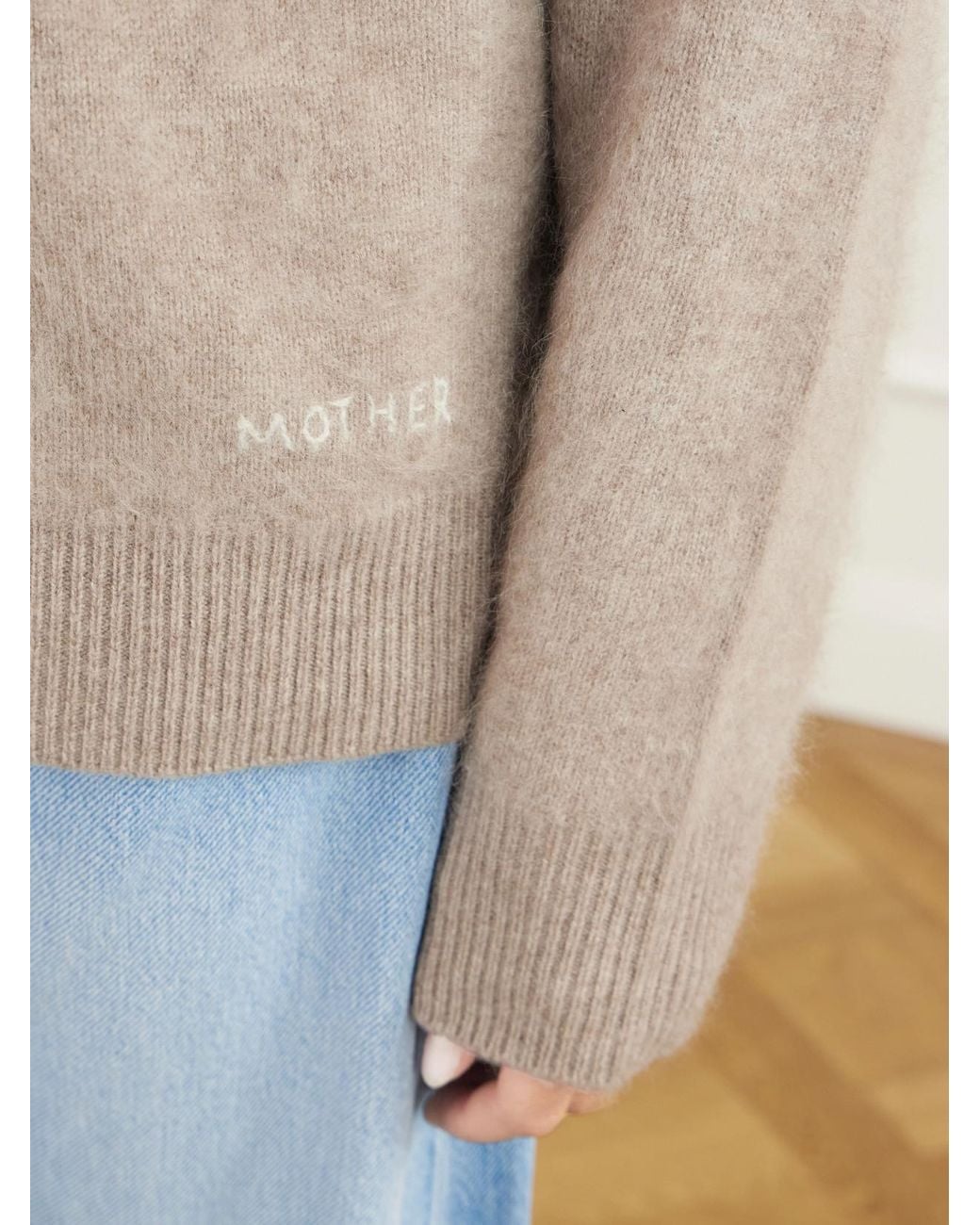 Mother Natural The Biggie Cashmere And Wool-Blend Sweater