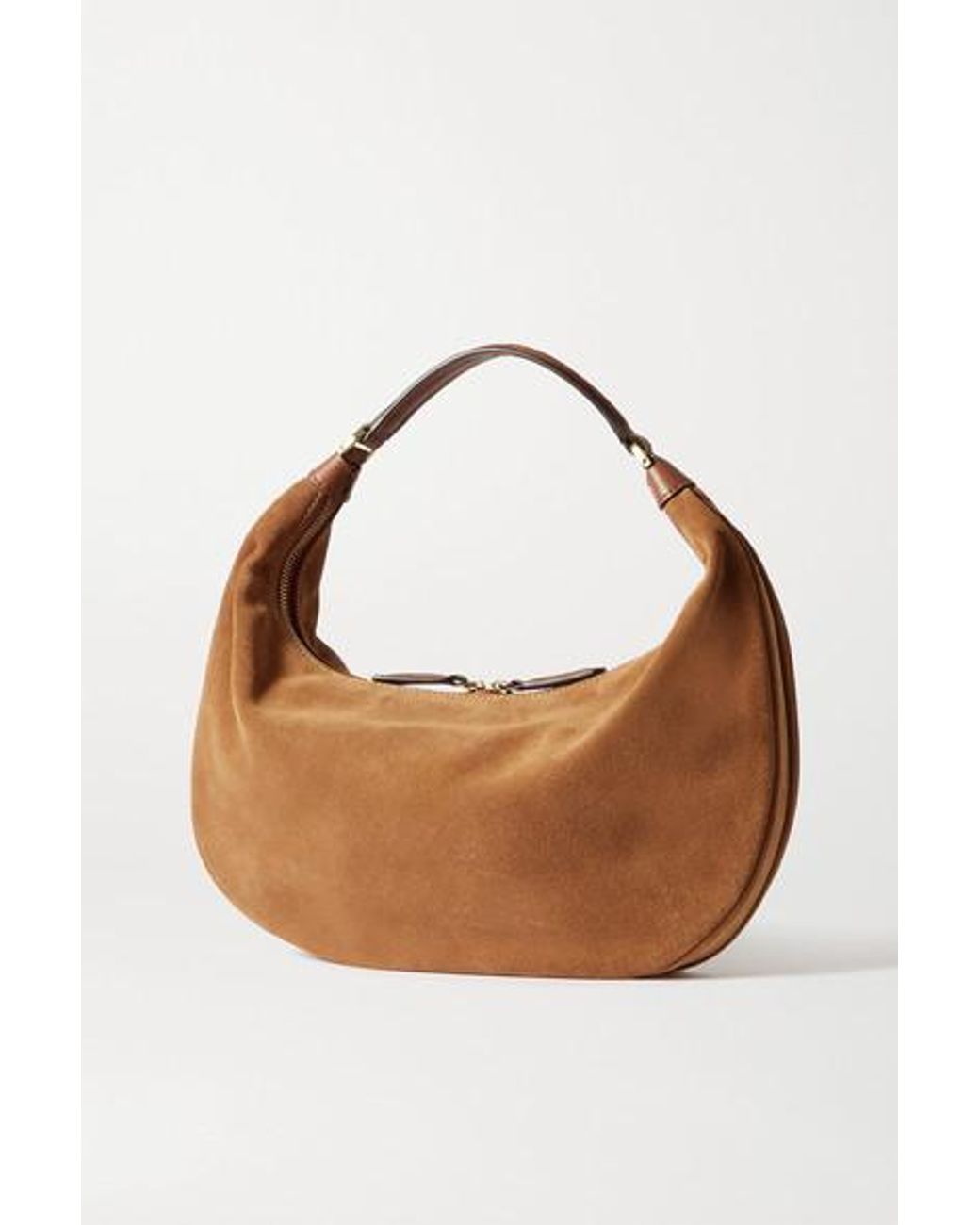 Staud Sasha Medium Leather Shoulder Bag