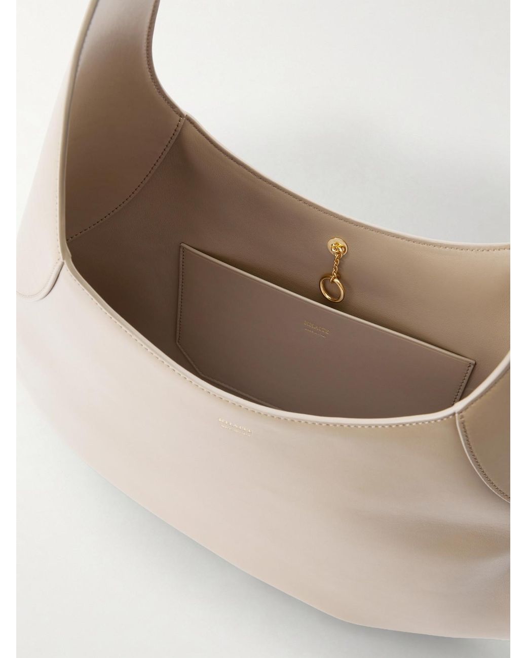 Khaite Natural Joan Large Leather Tote
