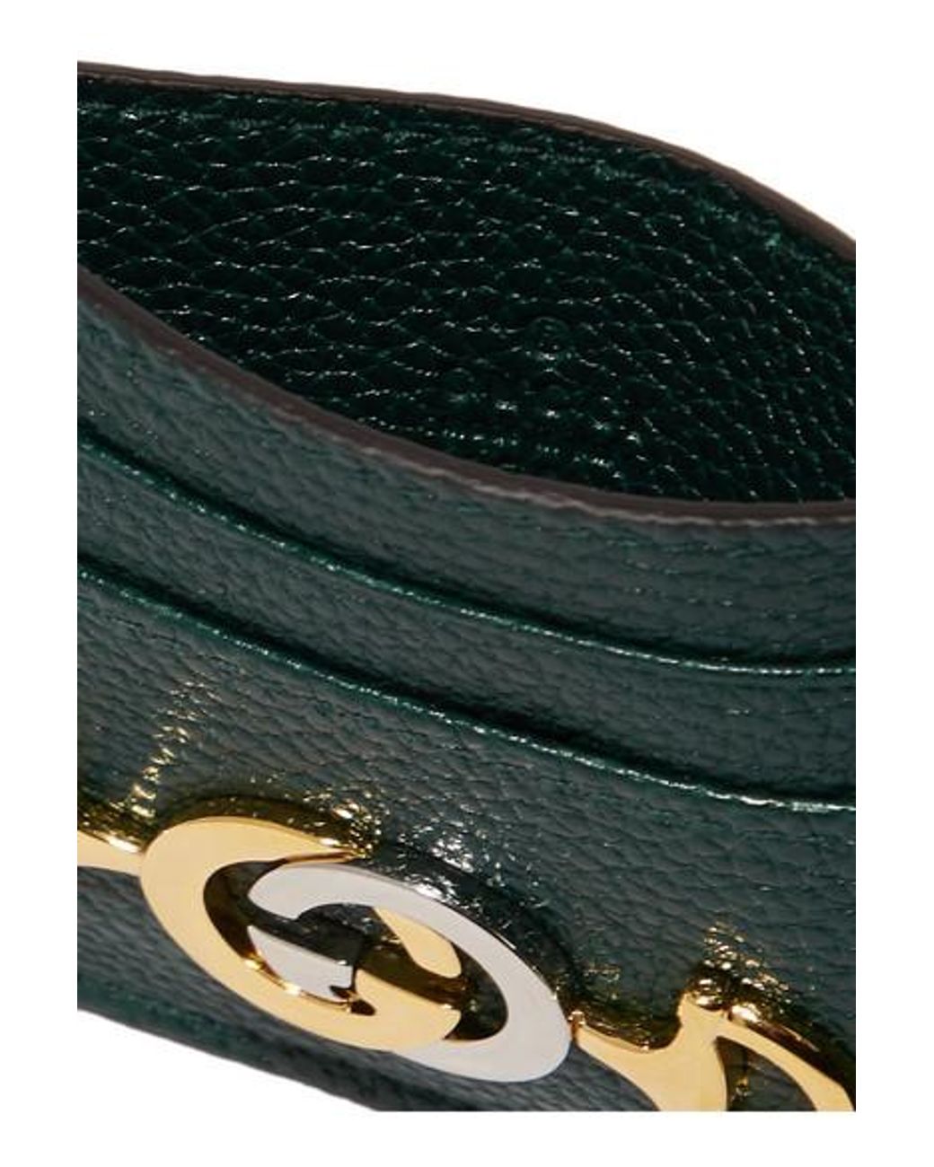 Gucci Zumi Card Case in Green | Lyst Canada