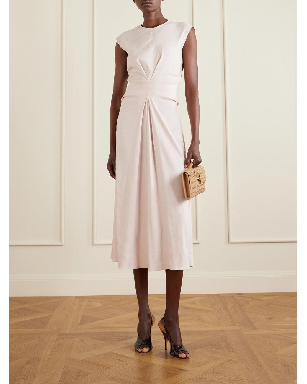 Gianvito Rossi Brown Pvc Slingback Pumps