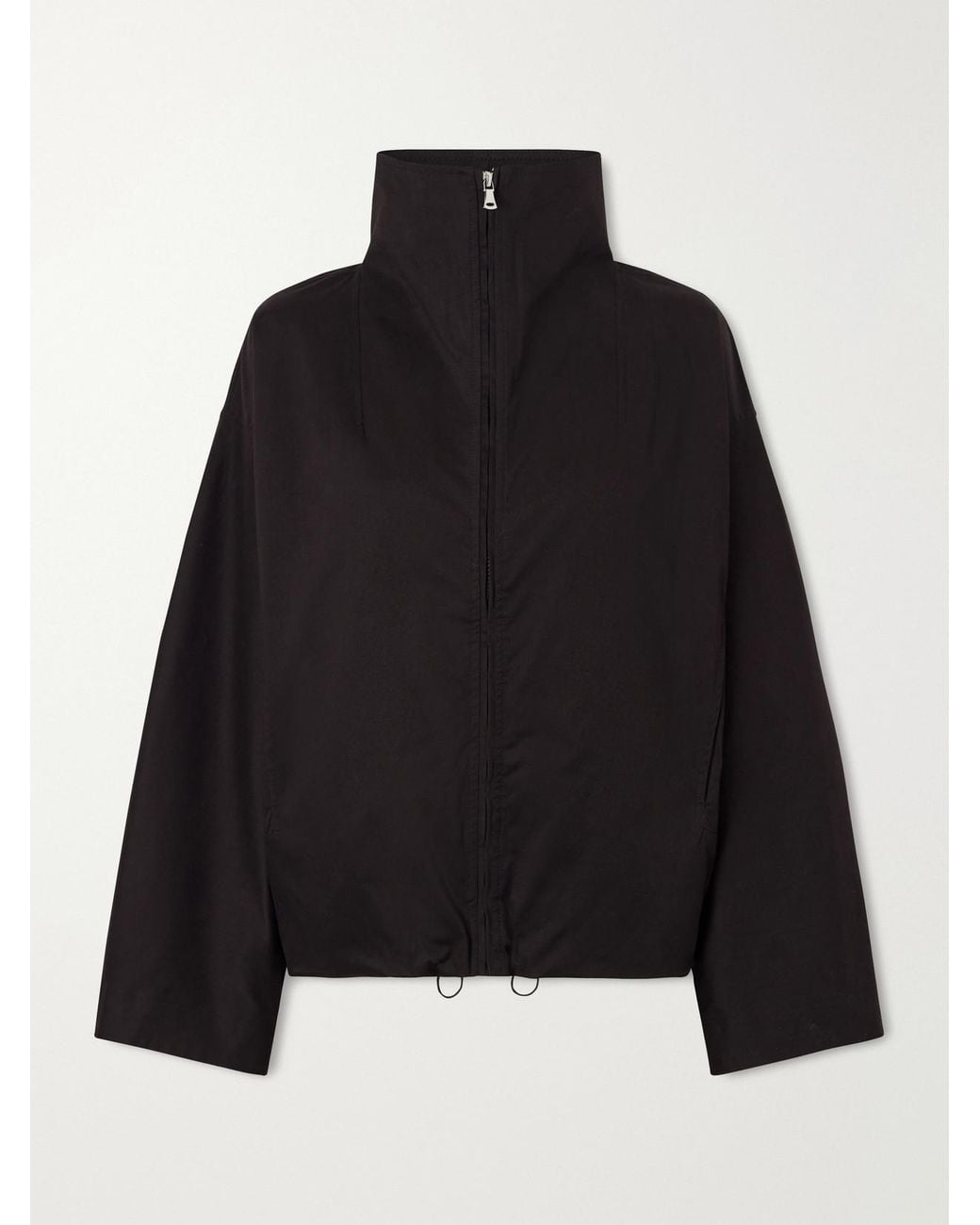 Nour Hammour Black François Cotton-Blend Canvas Jacket