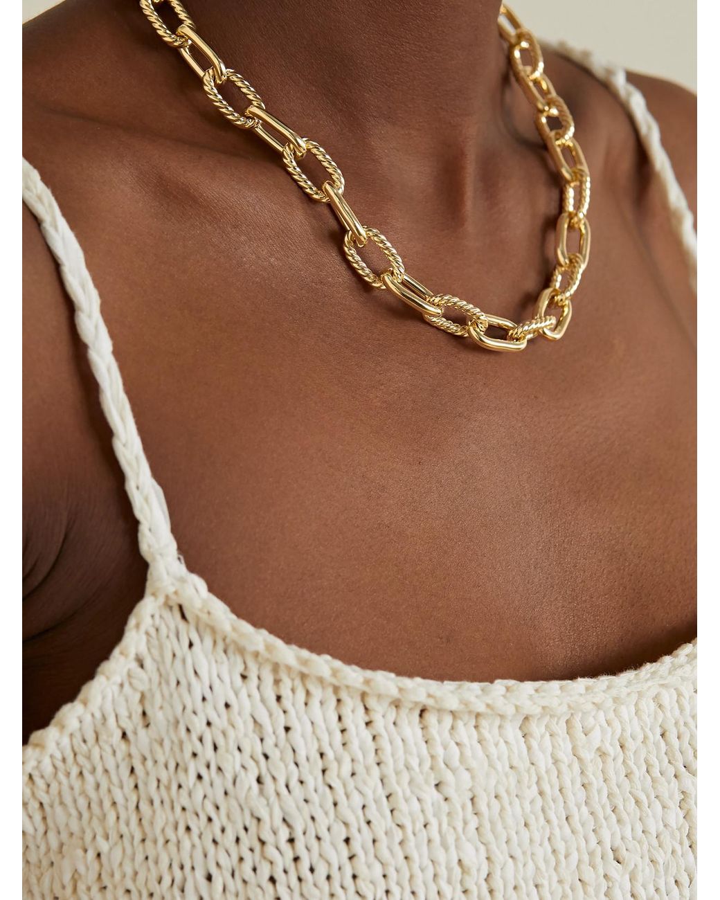 David Yurman Natural Madison 18-Karat Necklace