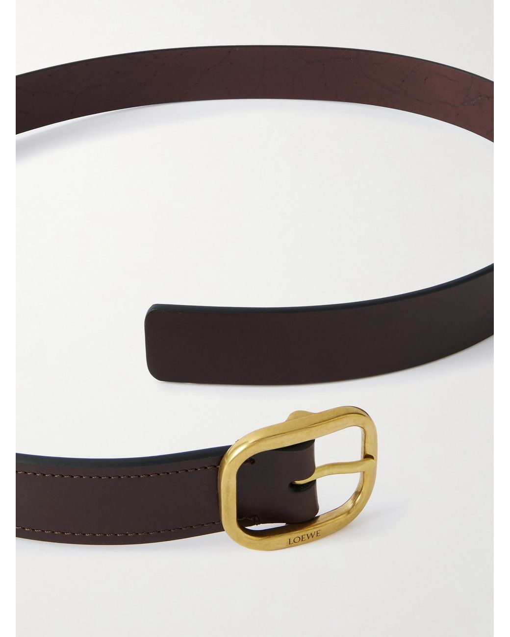 Loewe Brown Leather Belt