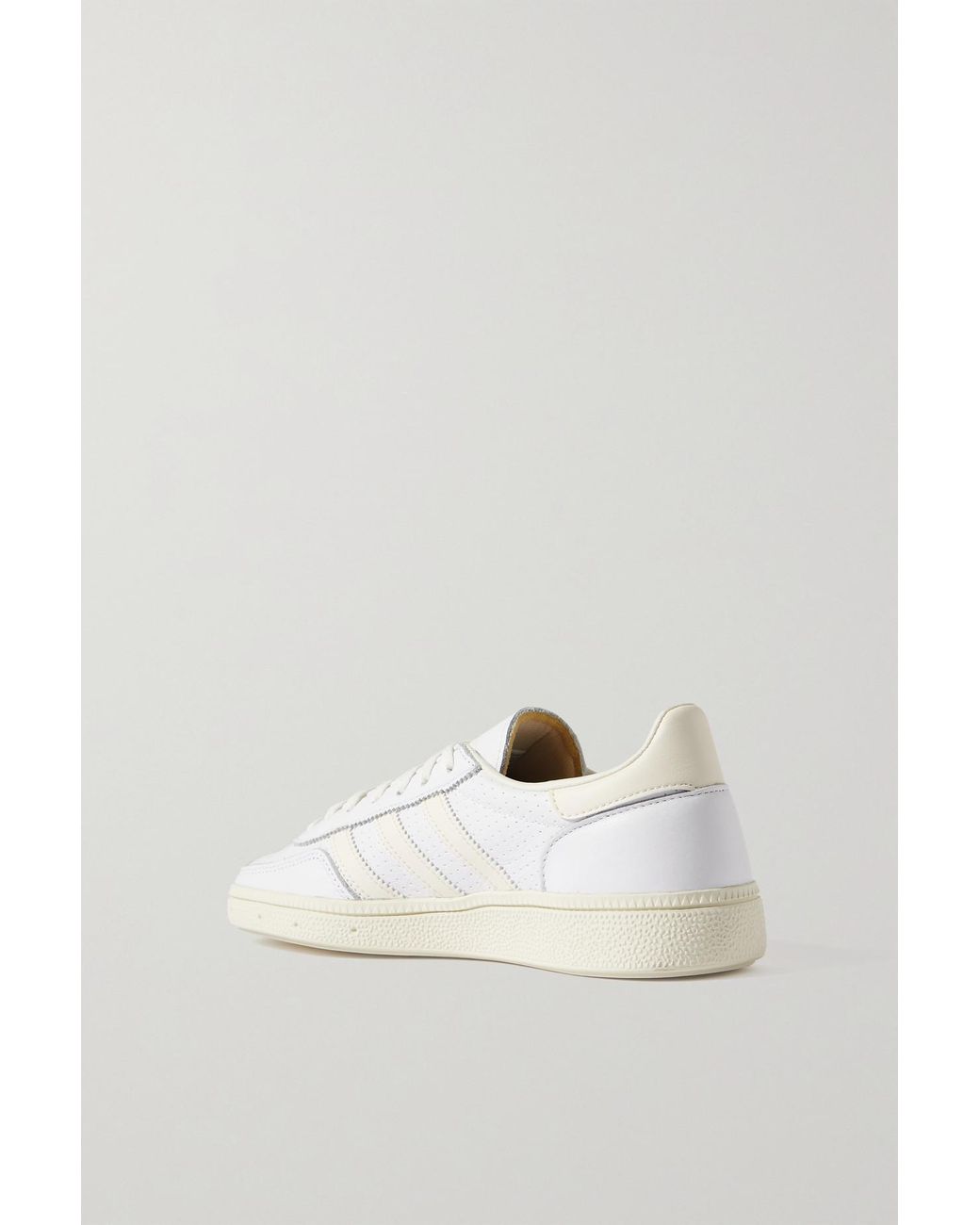 adidas Originals Handball Spezial Leather Sneakers in White | Lyst