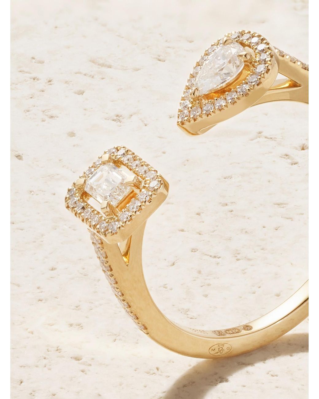 Messika Natural My Twin Toi & Moi 18-Karat Diamond Ring