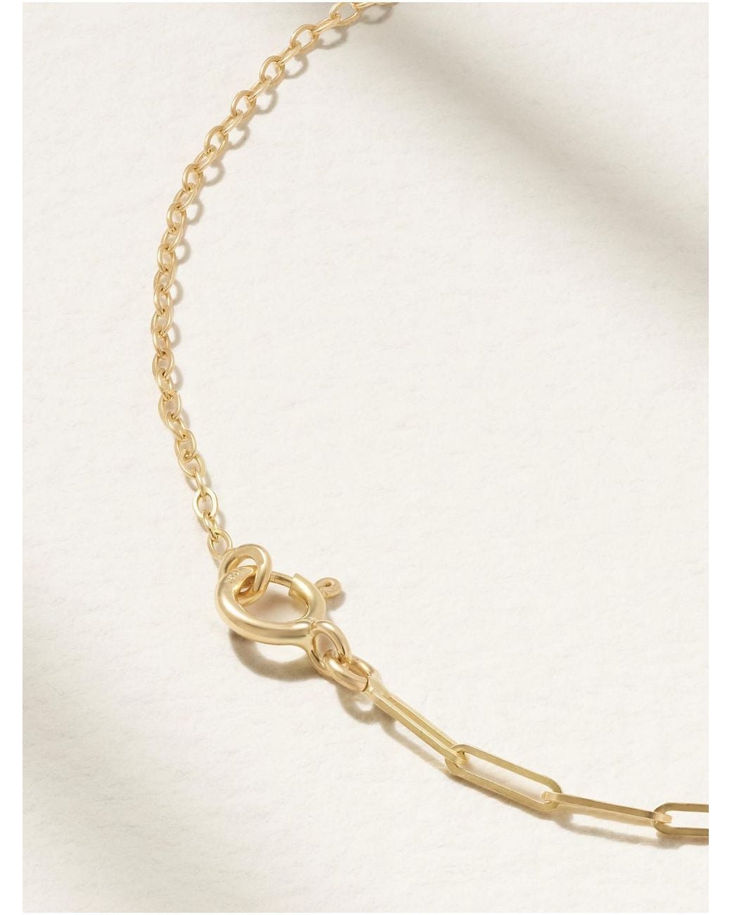Yvonne Léon Natural 18-Karat Diamond Necklace
