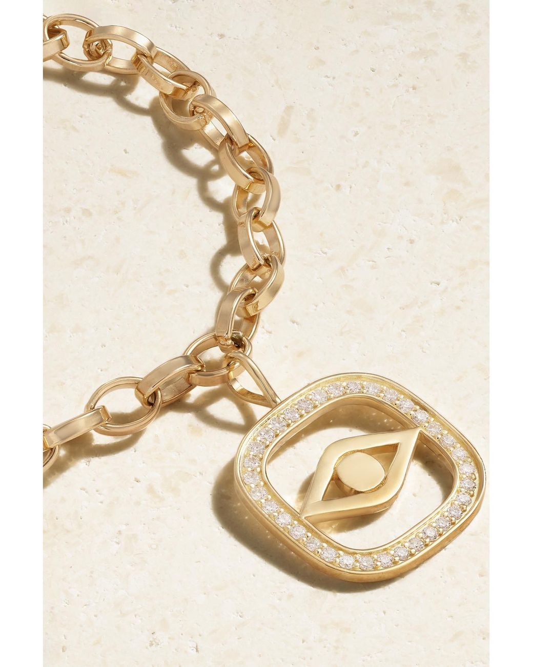 Sydney Evan Natural 14-Karat Diamond Bracelet