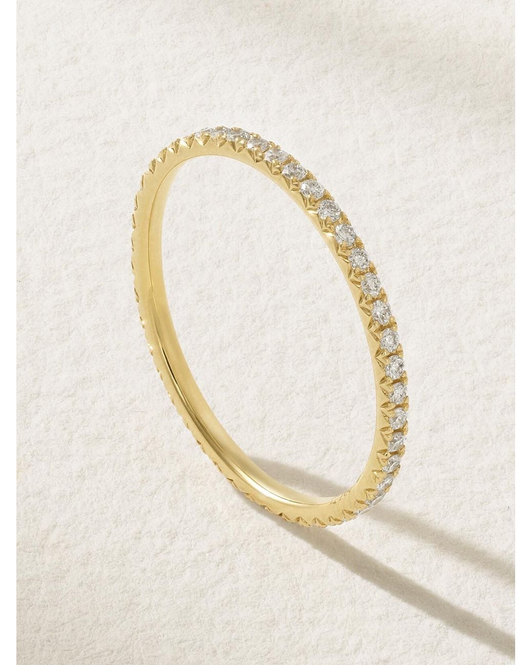 Anita Ko Natural Eternity 18-Karat Diamond Ring