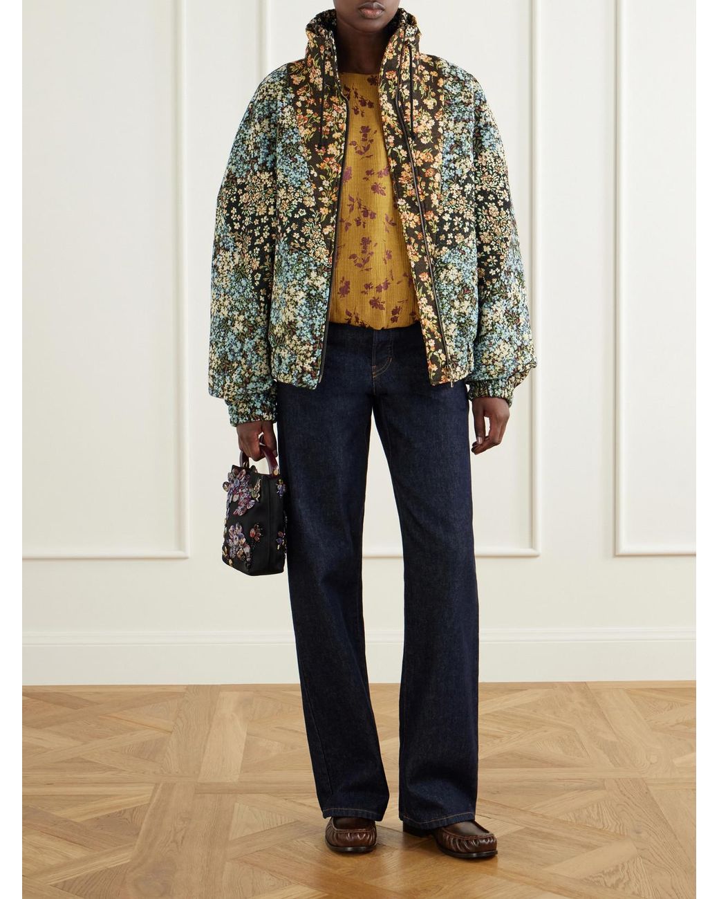 Dries Van Noten Brown Leather Loafers