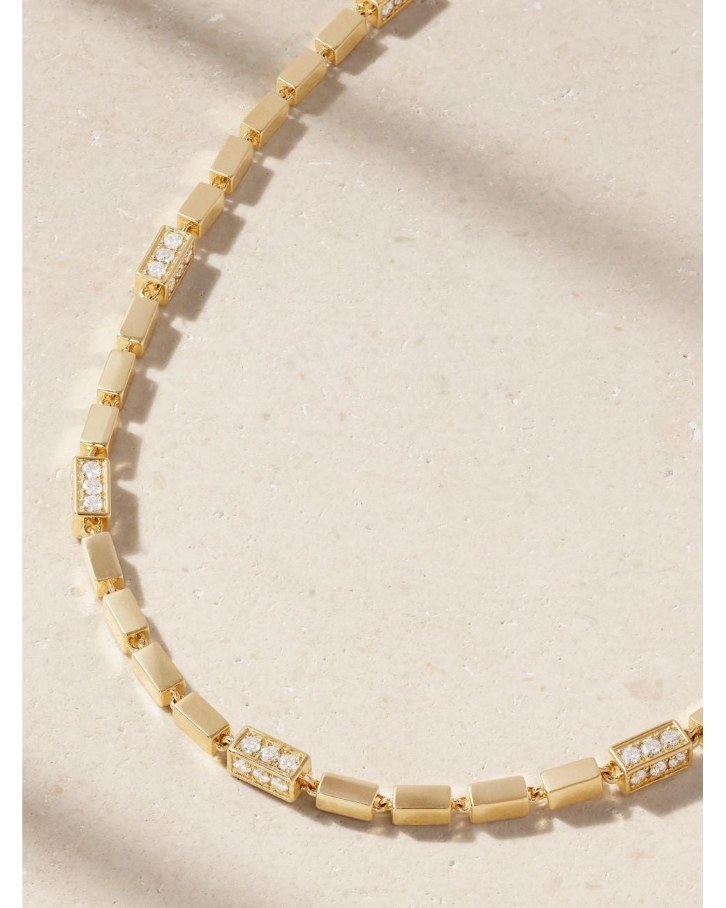 Suzanne Kalan Natural 18-Karat Diamond Necklace