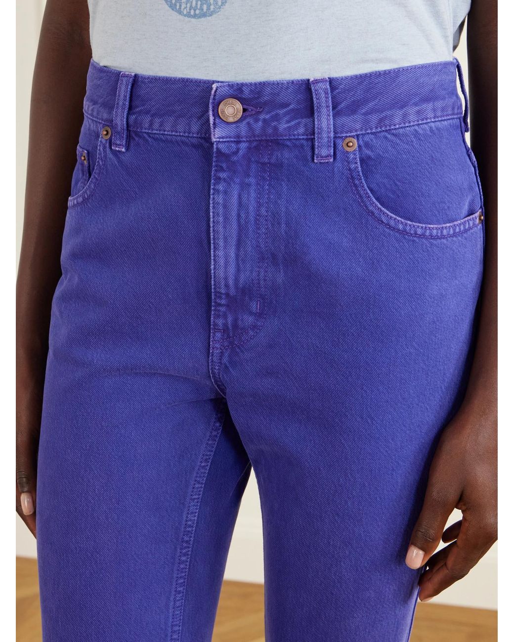 Chloé Blue High-Rise Skinny Jeans