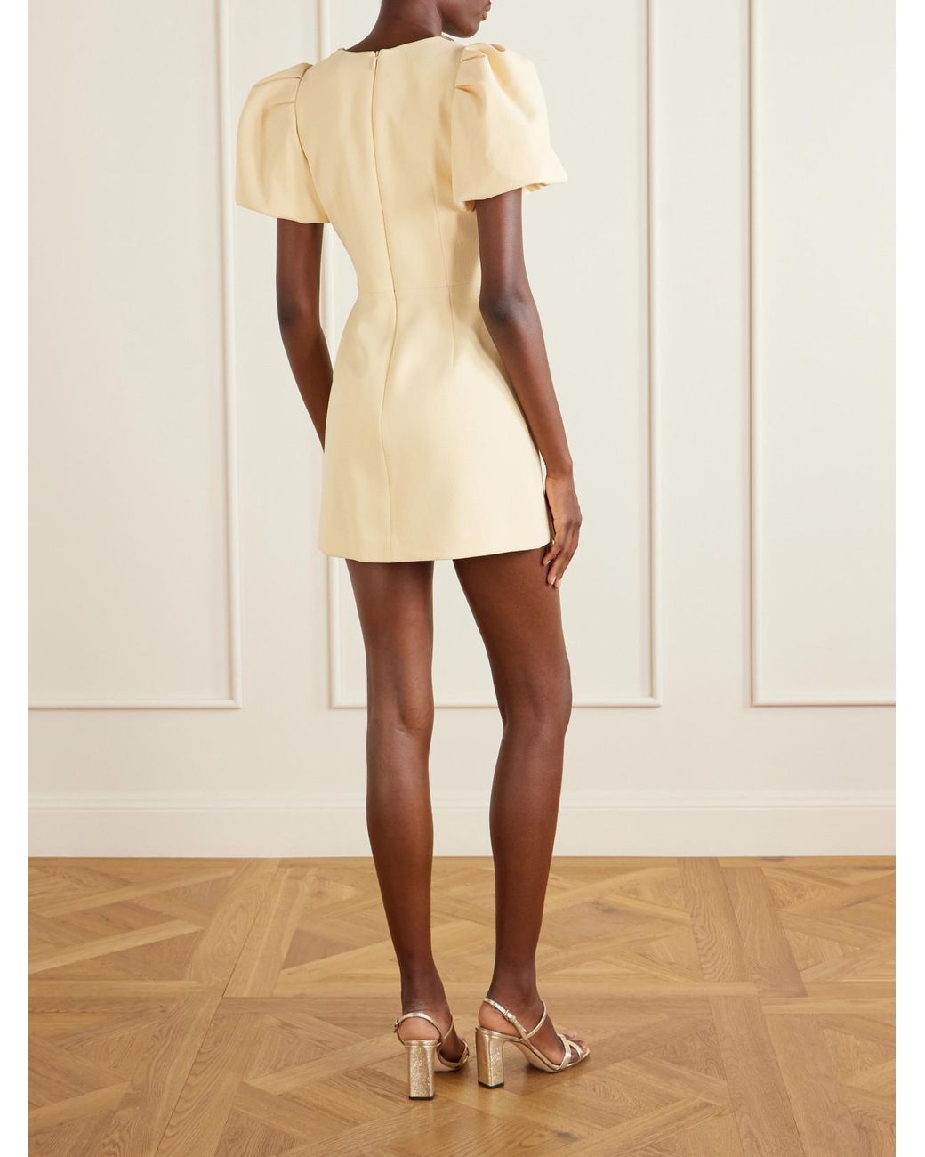 Rebecca Vallance Natural Alexandrite Embellished Cady Mini Dress
