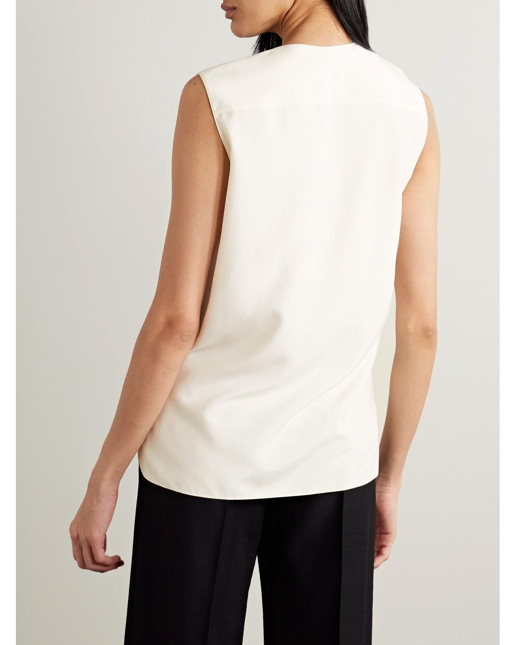 Loro Piana Natural Silk Vest